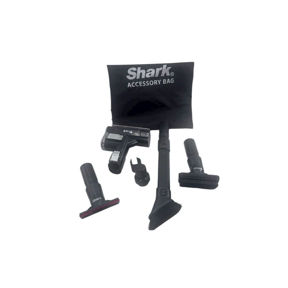 OEM Shark Premium Pet Power Mini Motorized Brush , Accessories Bag & Brushes Lot